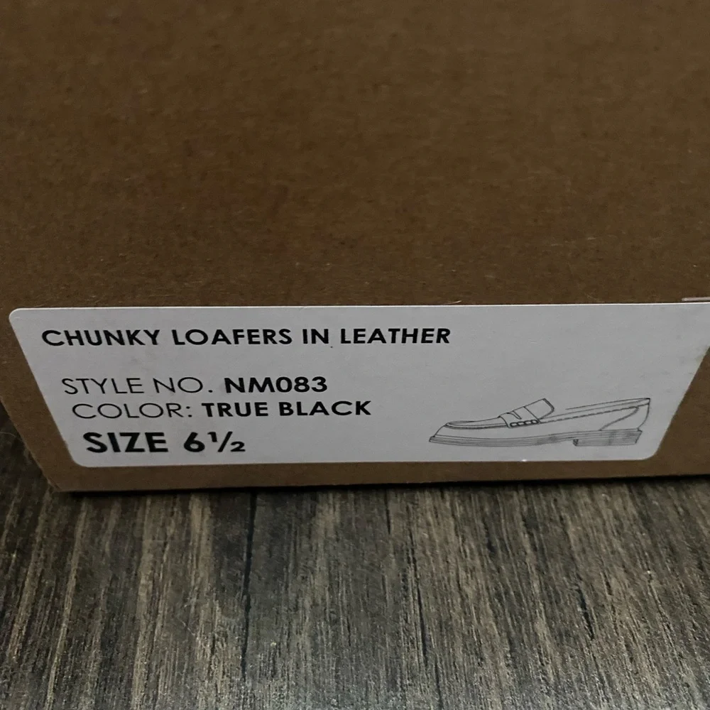 Madewell Black Patent Leather Penny-Style Loafers